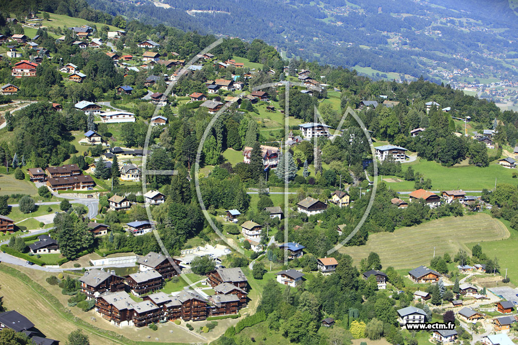 Photo arienne de Saint-Gervais-les-Bains (Le Neyret)