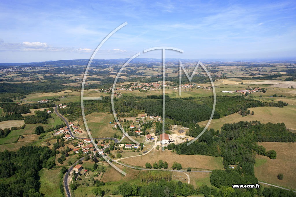 Photo arienne de Abon (Montcoudiol)