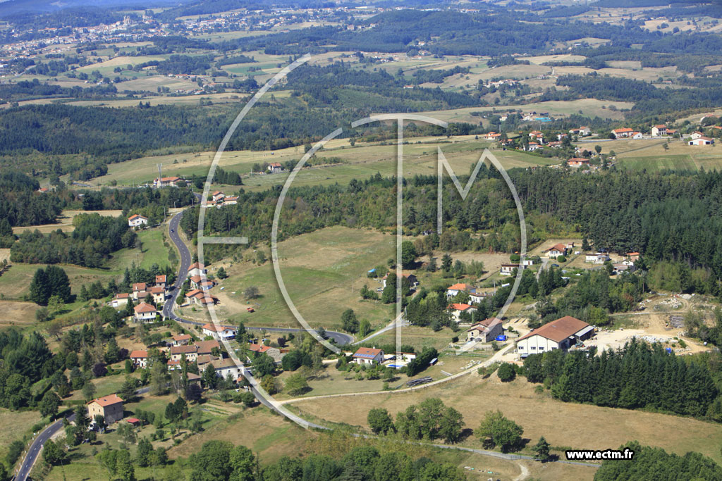 Photo arienne de Abon (Montcoudiol)