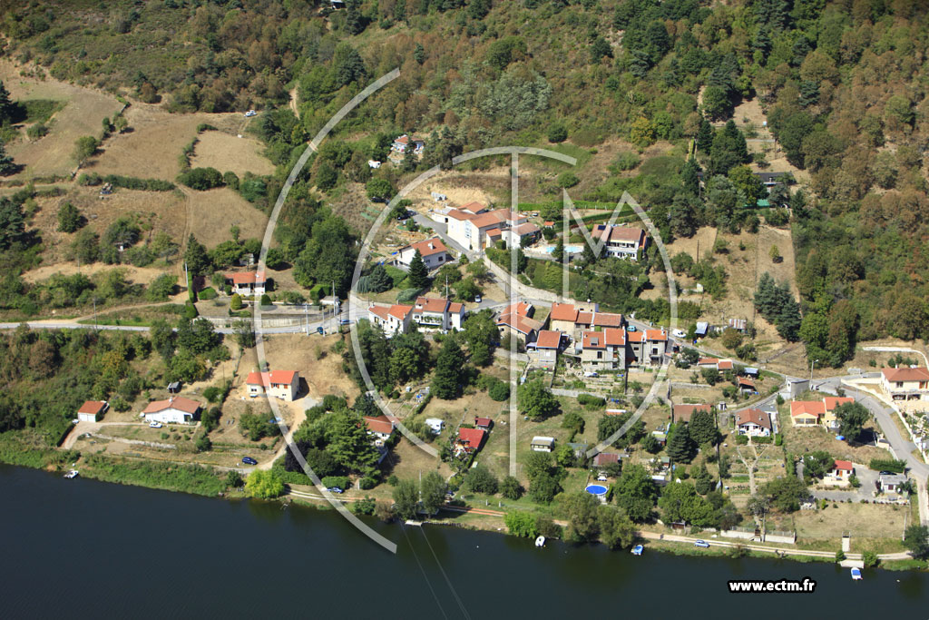 Photo arienne de Aurec-sur-Loire (Les Combes)