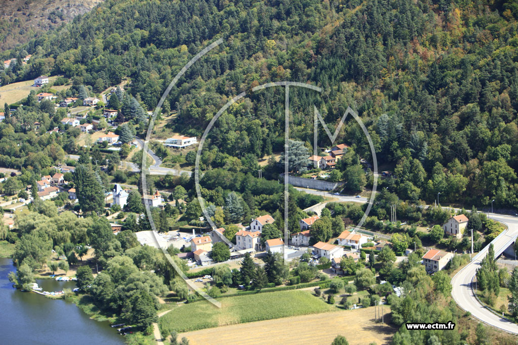 Photo arienne de Aurec-sur-Loire (Semne)