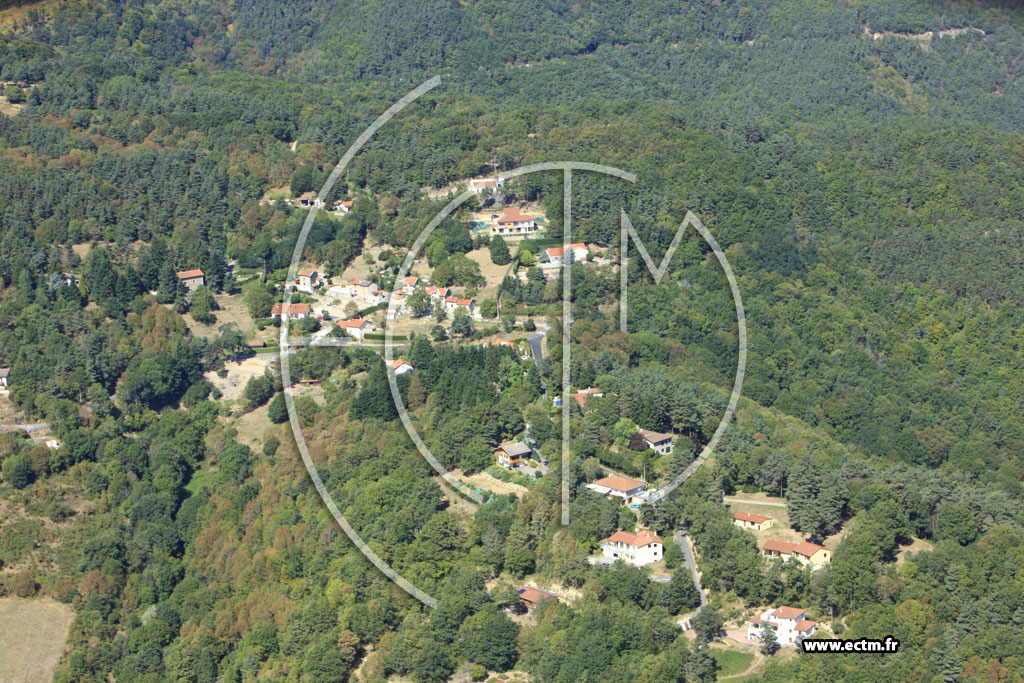 Photo arienne de Caloire (La Roche)