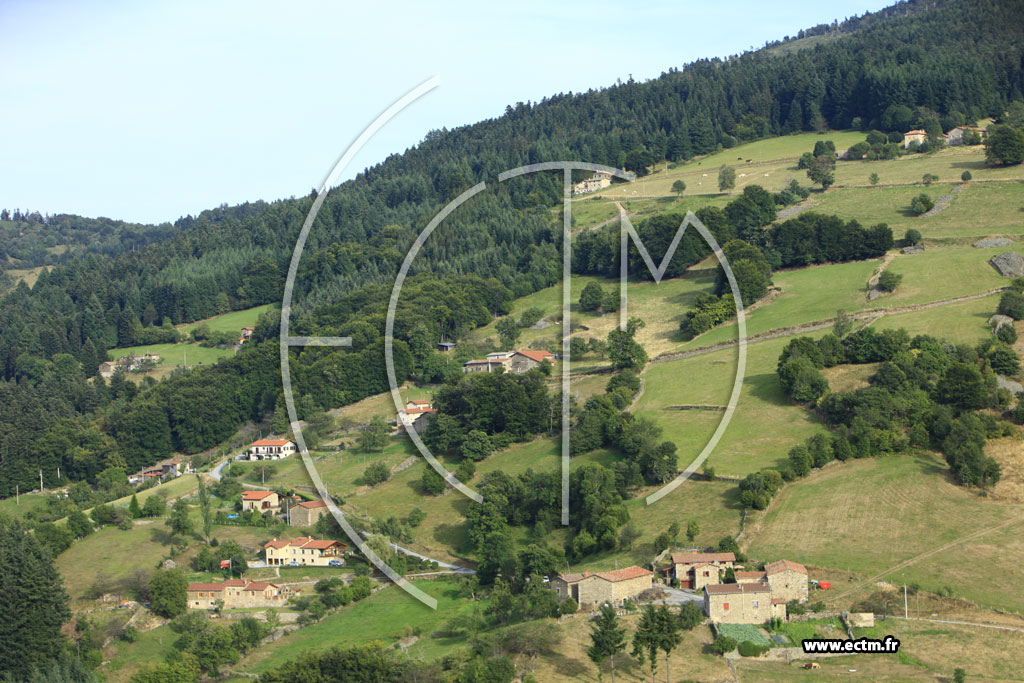 Photo arienne de Doizieux (Les Hermeaux)