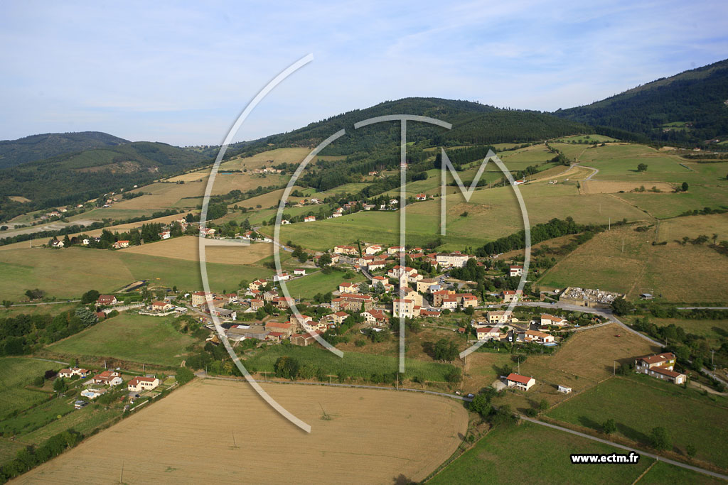 Photo arienne de Doizieux (Saint-Just-en-Doizieux)