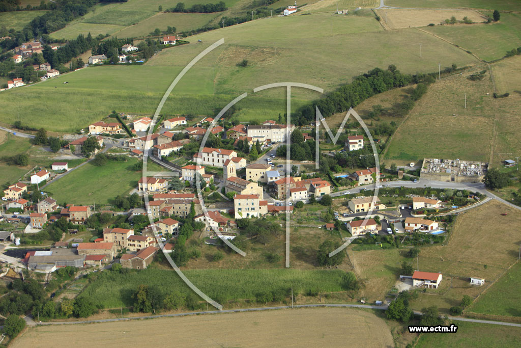 Photo arienne de Doizieux (Saint-Just-en-Doizieux)