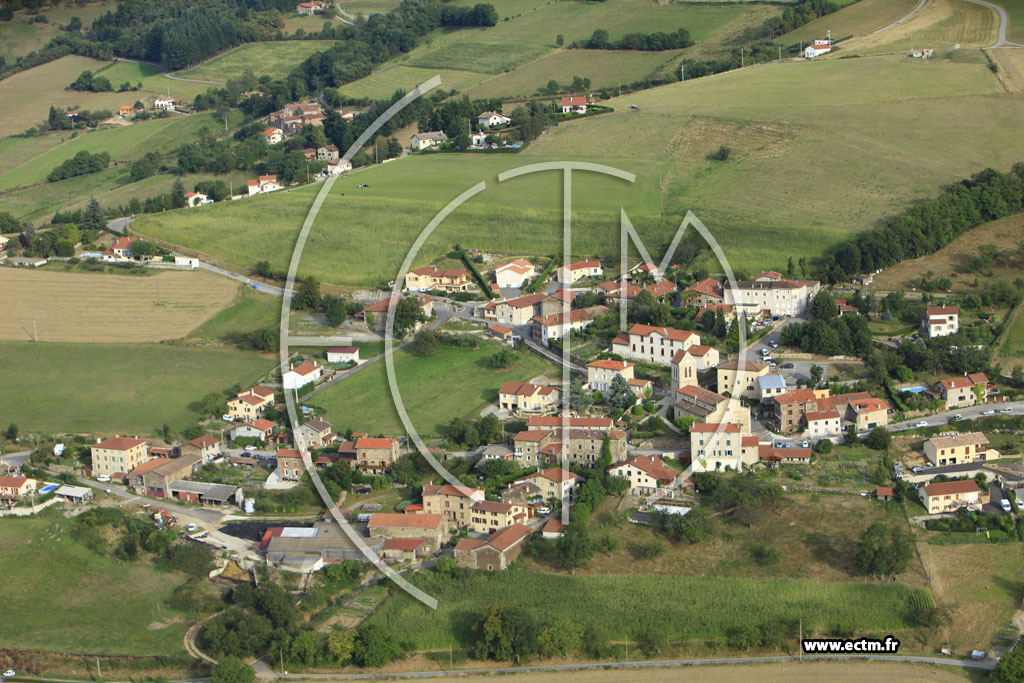 Photo arienne de Doizieux (Saint-Just-en-Doizieux)