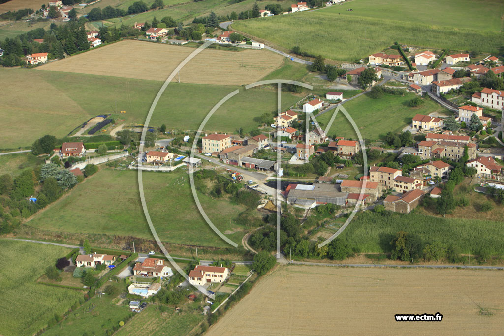 Photo arienne de Doizieux (Saint-Just-en-Doizieux)