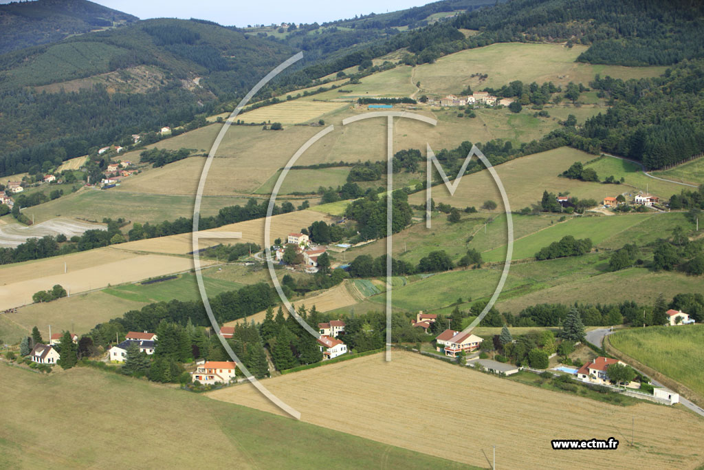 Photo arienne de Doizieux (Saint-Just-en-Doizieux)