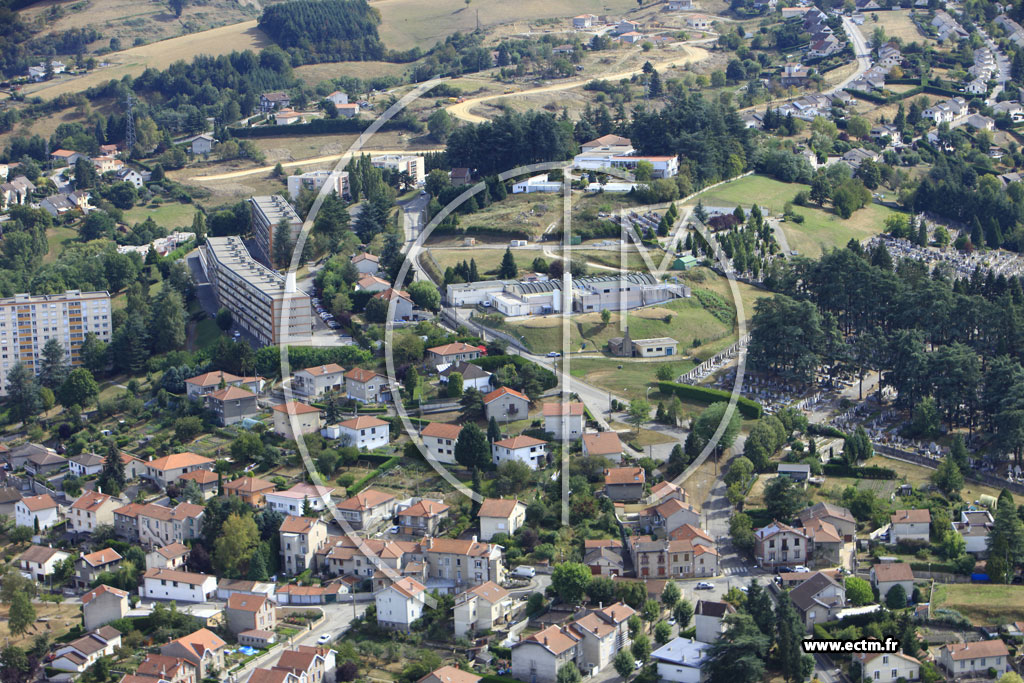 Photo arienne de Firminy (Fayol)