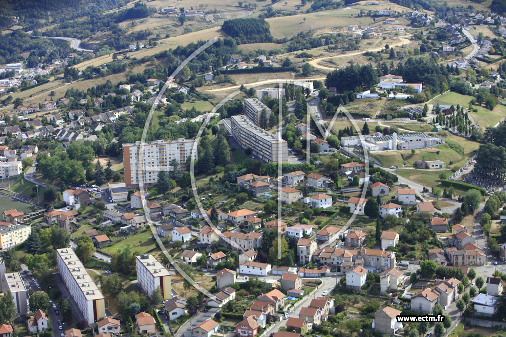 Photo arienne de Firminy (Fayol)