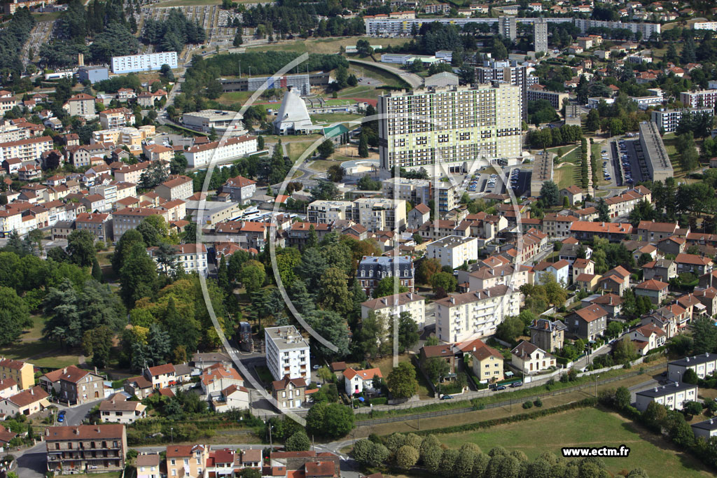 Photo arienne de Firminy (La Tardive)