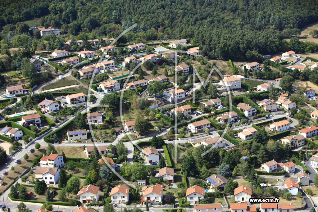 Photo arienne de Fraisses (Montessus)