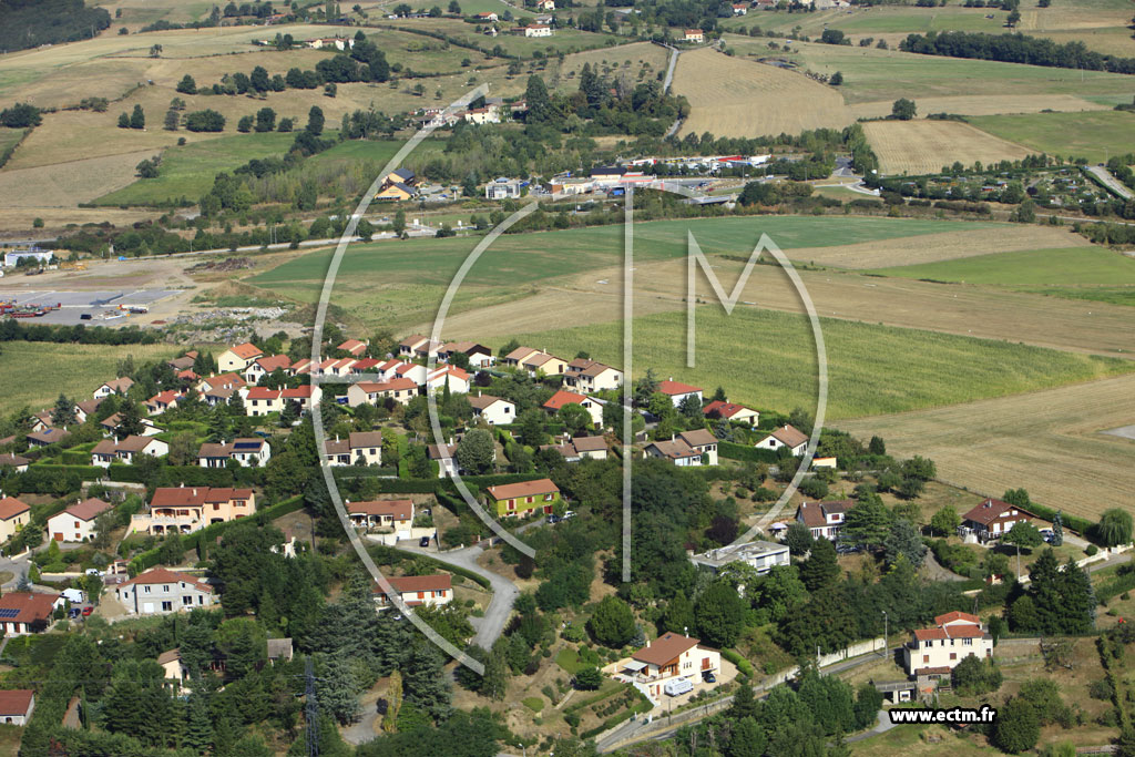 Photo arienne de L'Horme (Le Crt des Charmes)