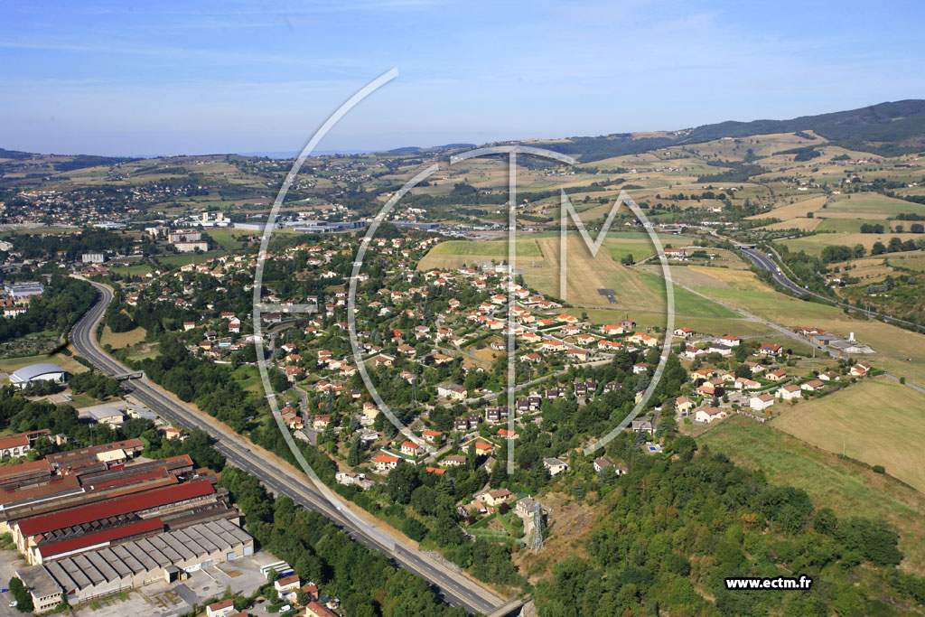 Photo arienne de L'Horme (Les Ctes)