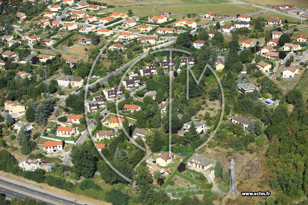 Photo arienne de L'Horme (Les Ctes)