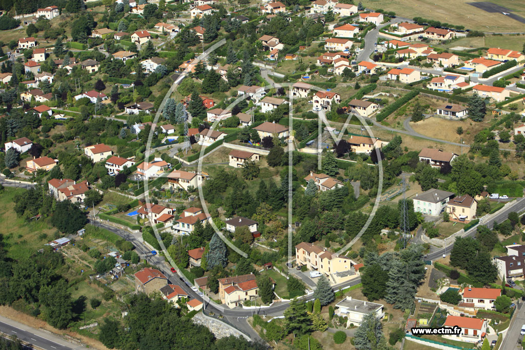 Photo arienne de L'Horme (Les Ctes)