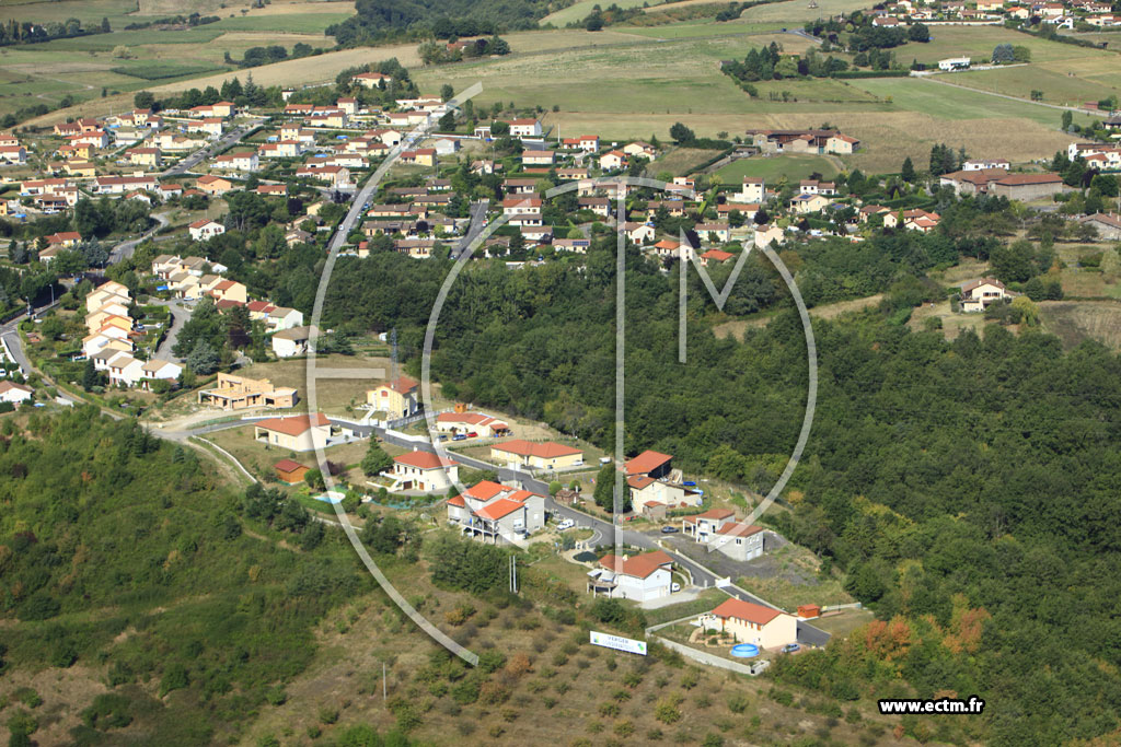 Photo arienne de La Grand-Croix (Faubourg de Couzon)