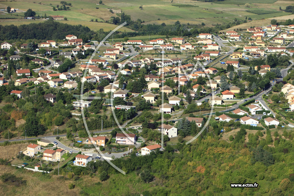 Photo arienne de La Grand-Croix (Faubourg de Couzon)