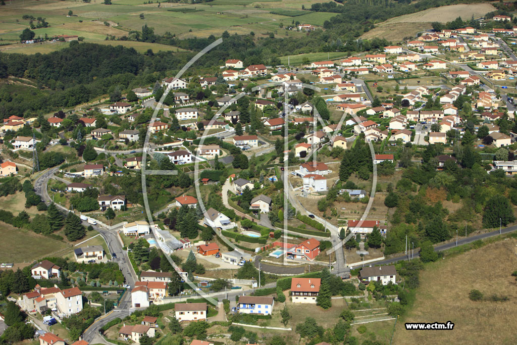 Photo arienne de La Grand-Croix (Faubourg de Couzon)