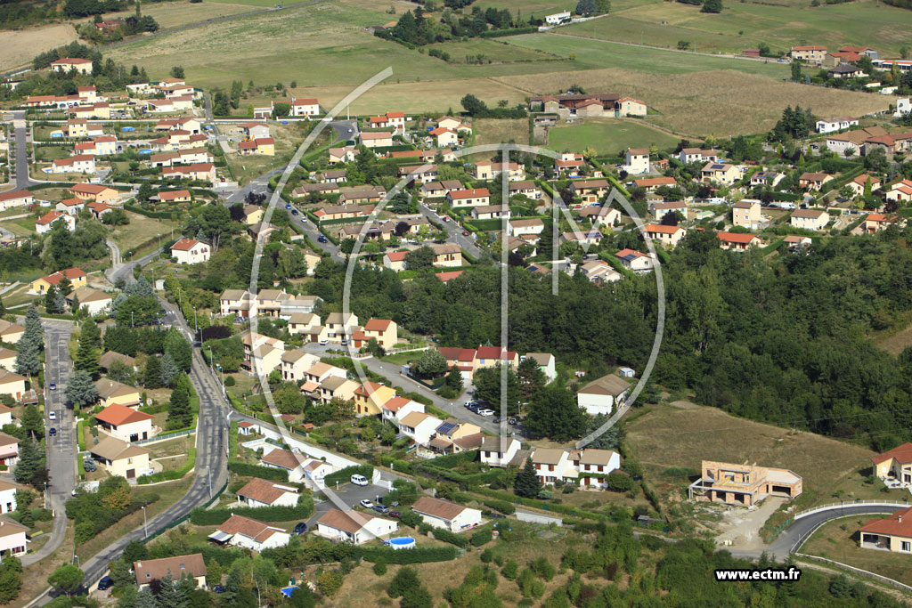 Photo arienne de La Grand-Croix (Faubourg de Couzon)