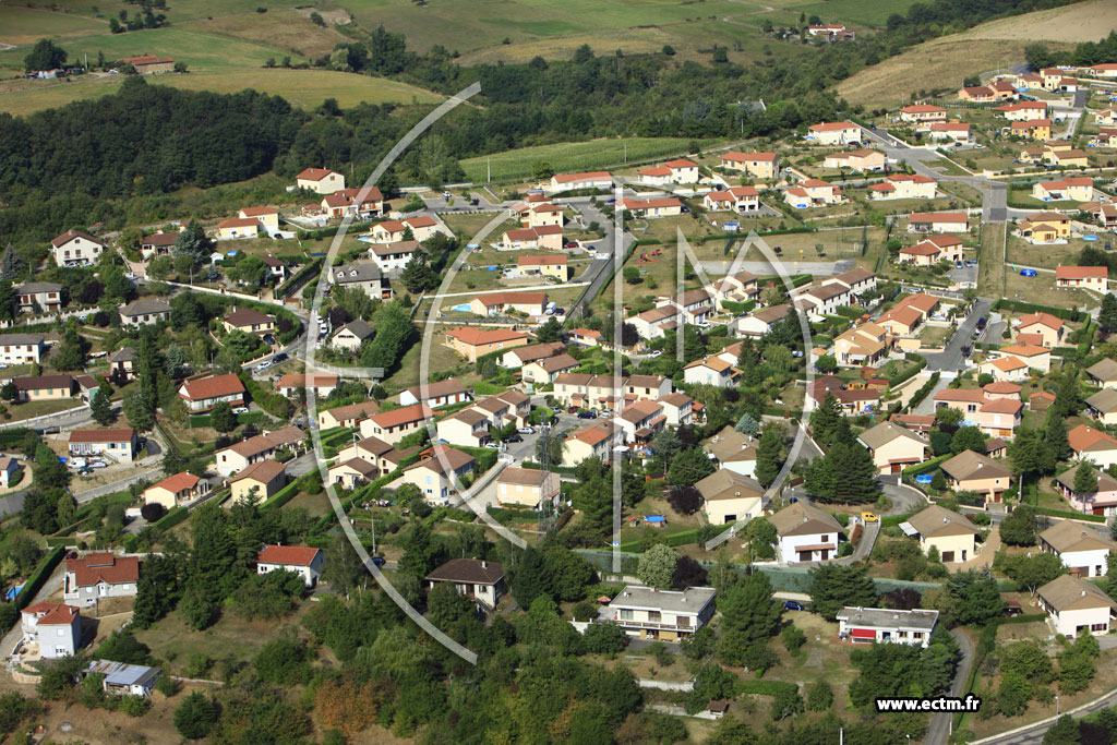 Photo arienne de La Grand-Croix (Faubourg de Couzon)