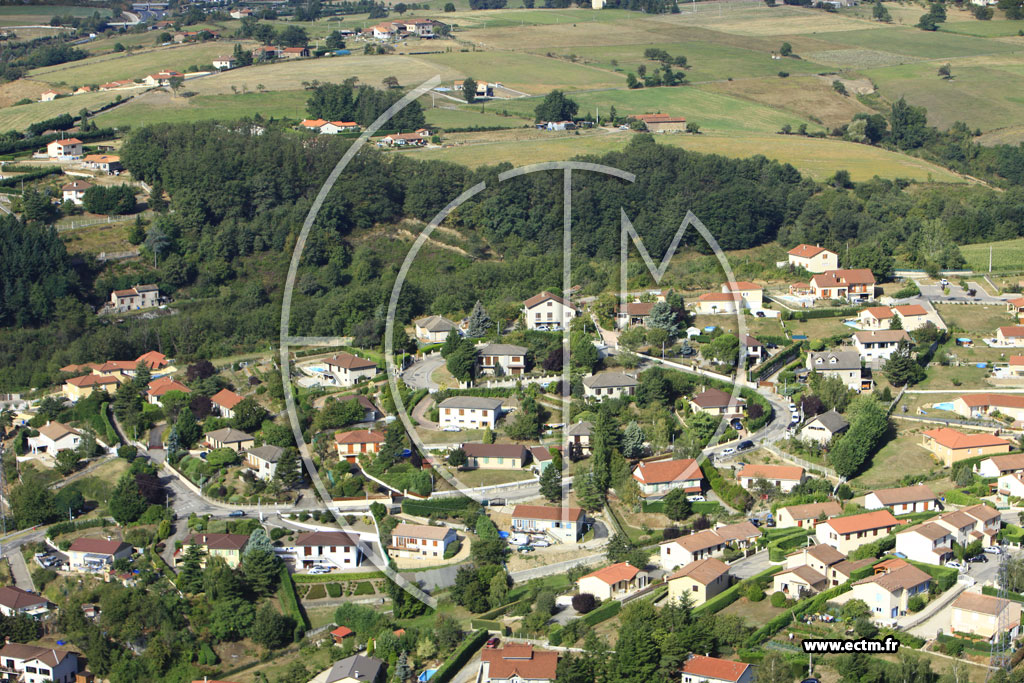 Photo arienne de La Grand-Croix (Faubourg de Couzon)