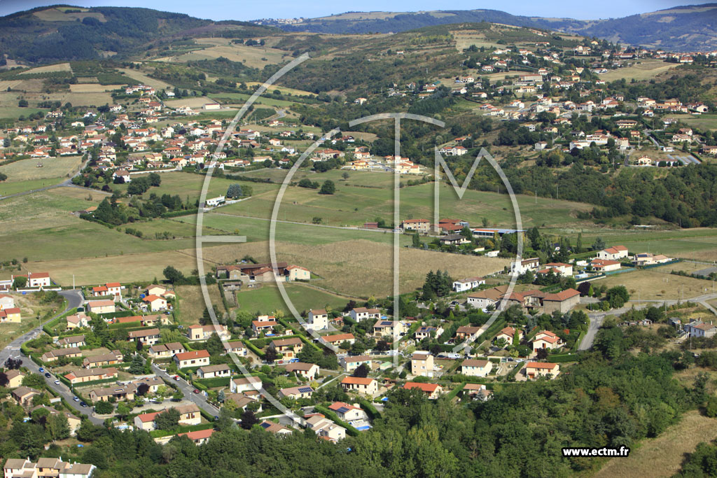 Photo arienne de La Grand-Croix (Faubourg de Couzon)