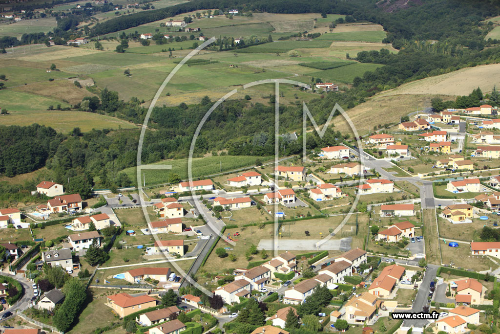 Photo arienne de La Grand-Croix (Faubourg de Couzon)