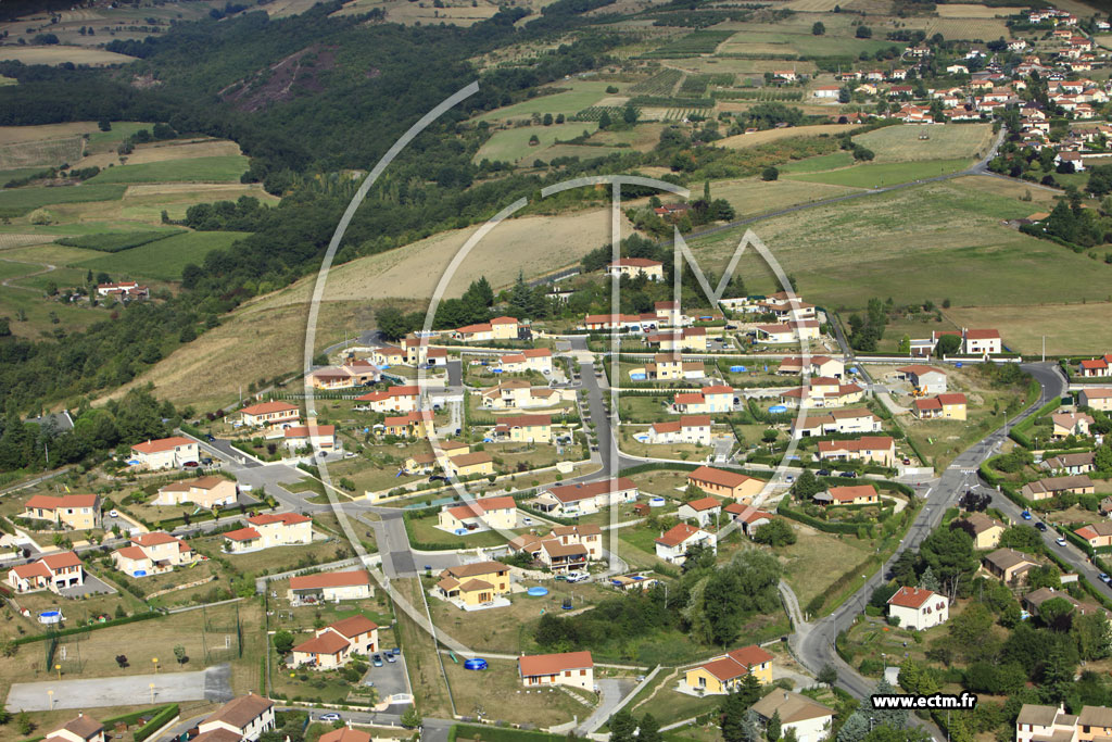 Photo arienne de La Grand-Croix (Faubourg de Couzon)