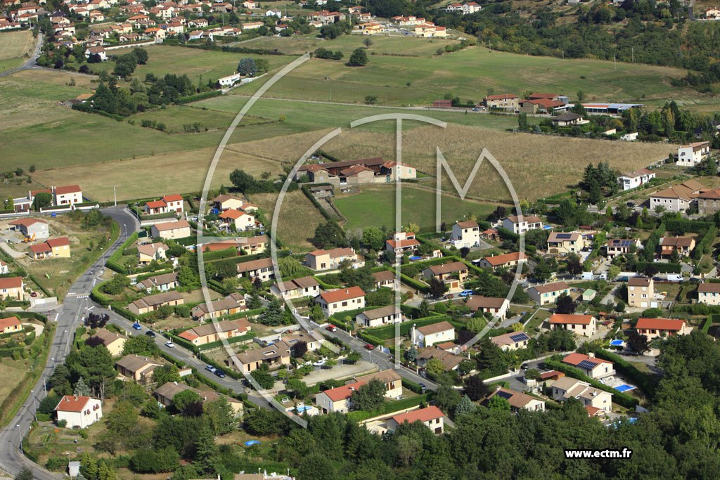 Photo arienne de La Grand-Croix (Faubourg de Couzon)