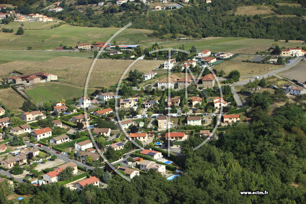 Photo arienne de La Grand-Croix (Faubourg de Couzon)