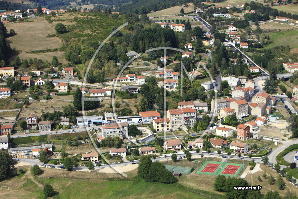 Photo arienne de La Sauve-sur-Semne