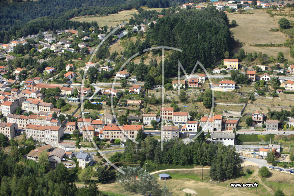 Photo arienne de La Sauve-sur-Semne