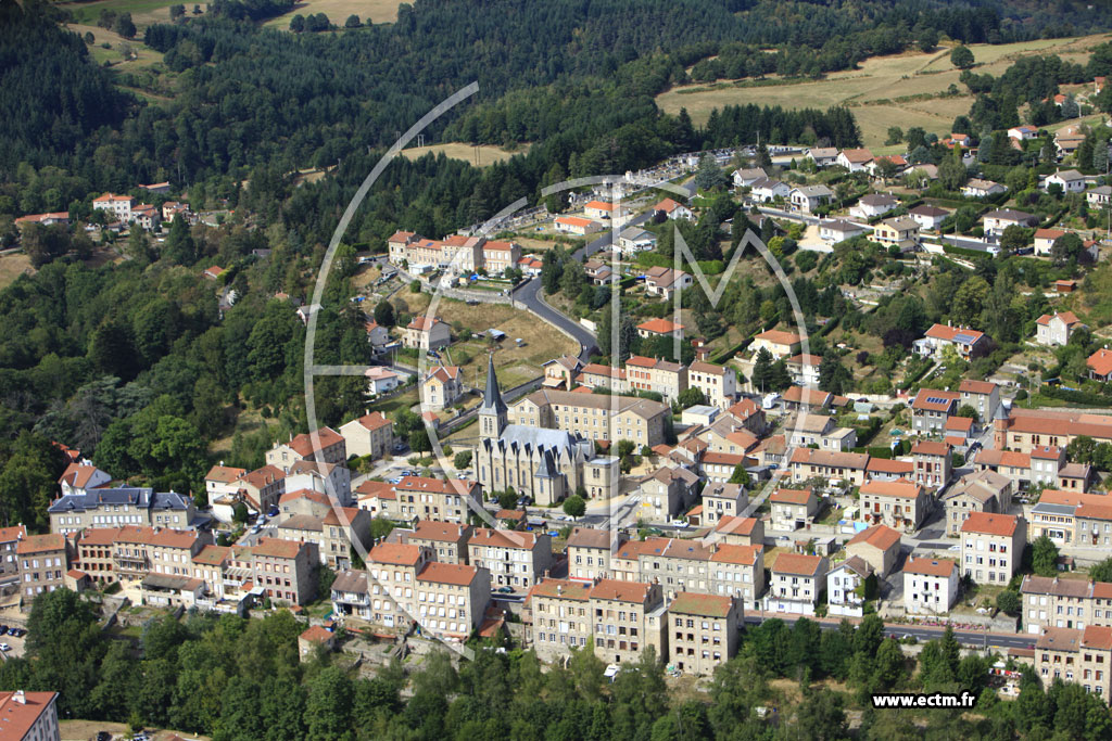 Photo arienne de La Sauve-sur-Semne