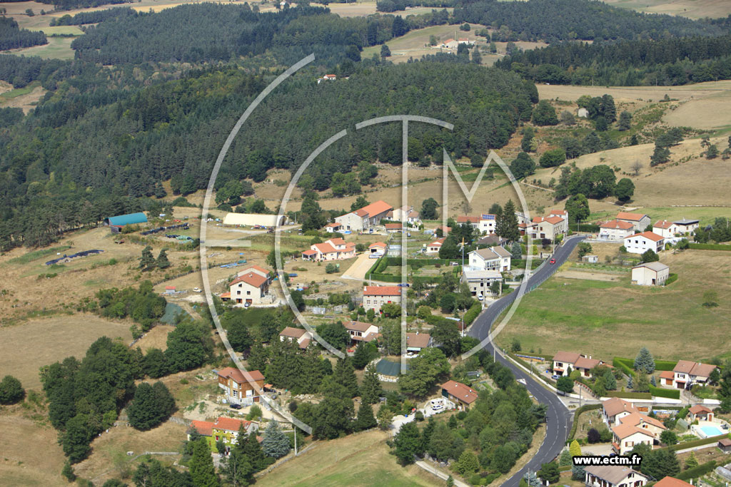 Photo arienne de La Sauve-sur-Semne