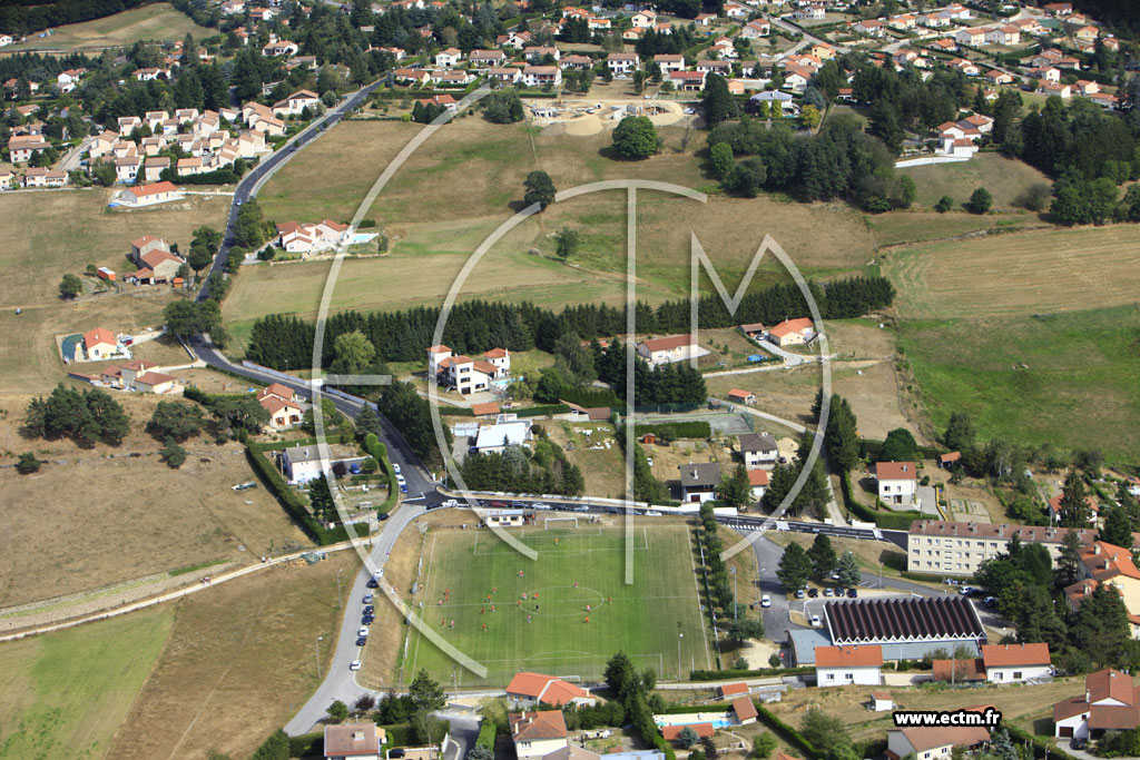 Photo arienne de La Sauve-sur-Semne