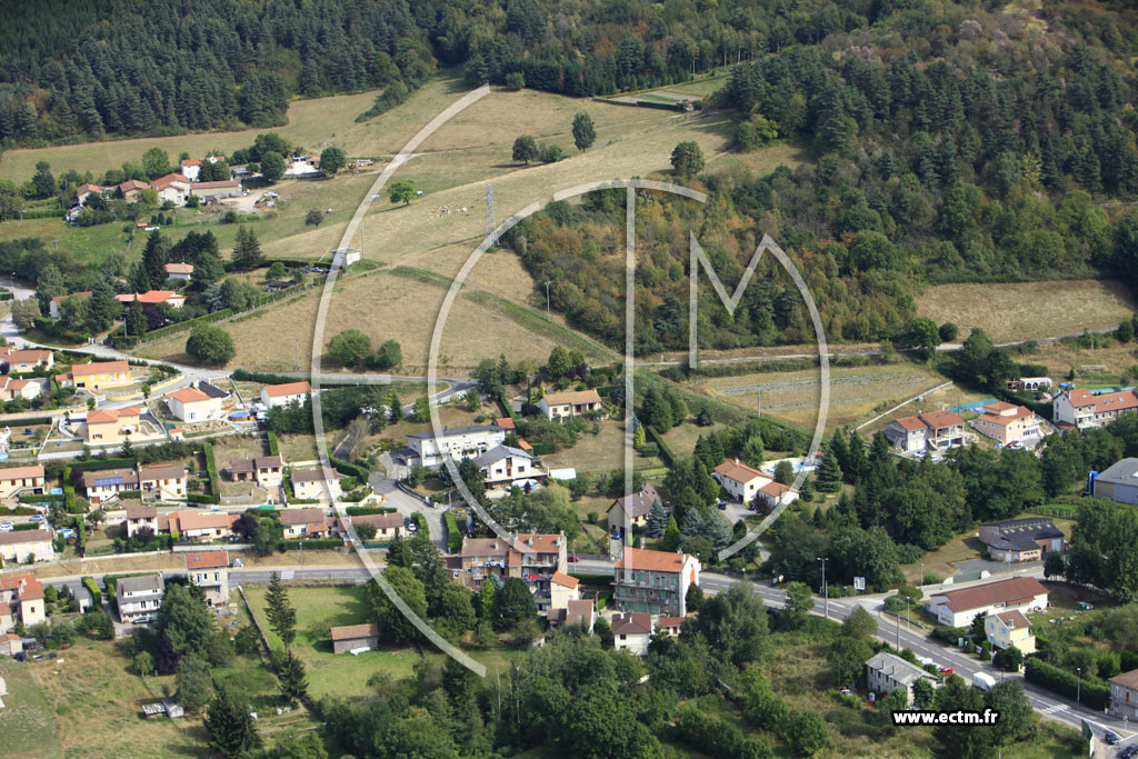 Photo arienne de Le Chambon-Feugerolles (Fayol)
