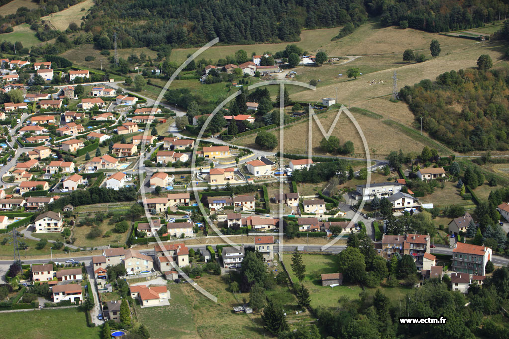Photo arienne de Le Chambon-Feugerolles (Fayol)