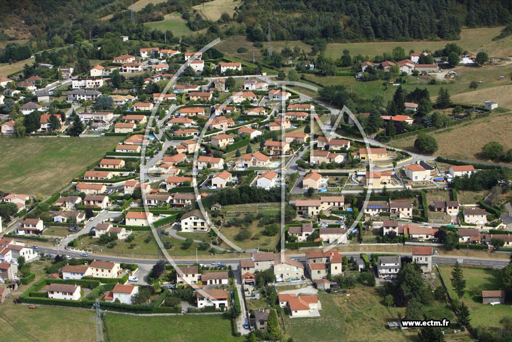 Photo arienne de Le Chambon-Feugerolles (Fayol)