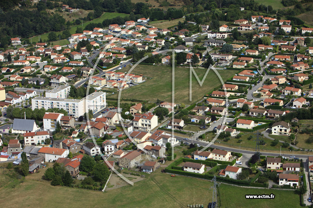 Photo arienne de Le Chambon-Feugerolles (Fayol)