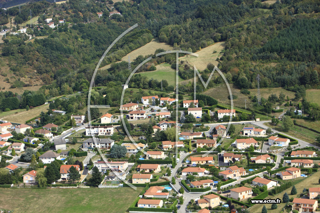 Photo arienne de Le Chambon-Feugerolles (Fayol)