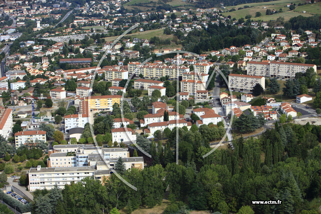 Photo arienne de Le Chambon-Feugerolles (Le Bouchet)