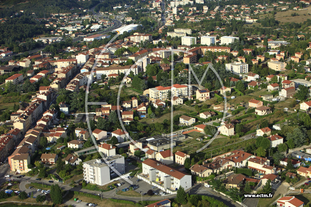 Photo arienne de Lorette
