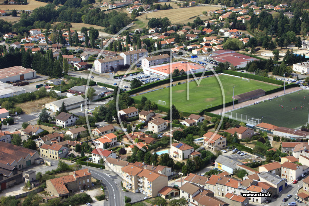 Photo arienne de Monistrol-sur-Loire