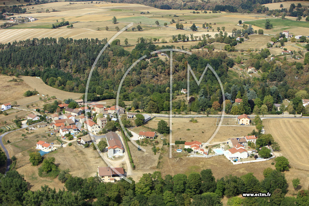 Photo arienne de Monistrol-sur-Loire (Chemin de Chaponas)