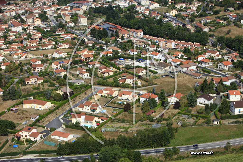 Photo arienne de Monistrol-sur-Loire (Chomette)