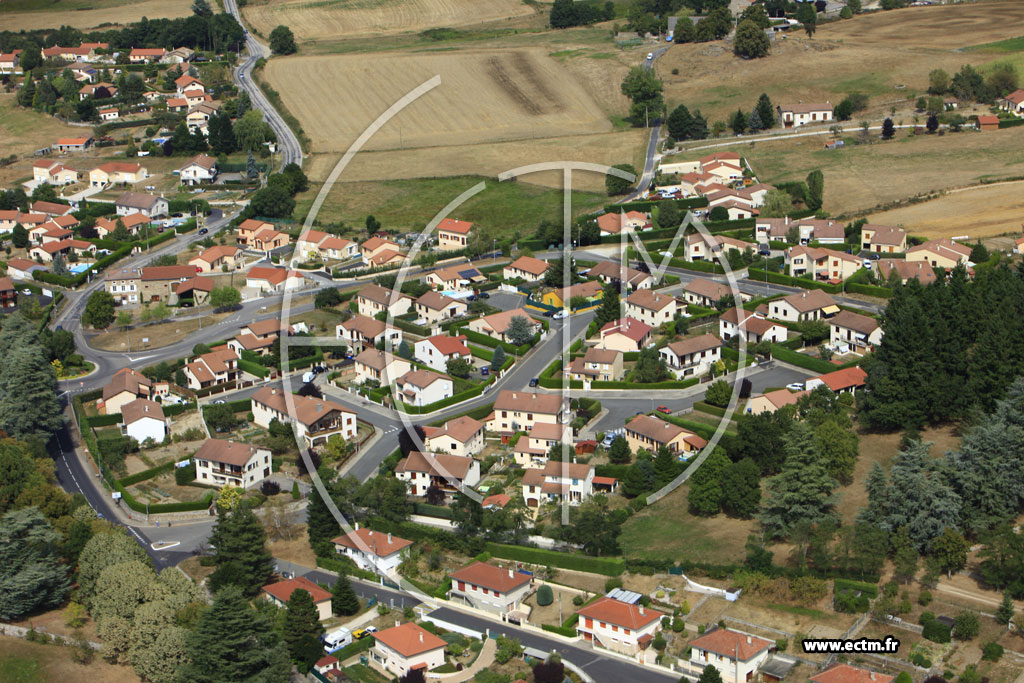 Photo arienne de Monistrol-sur-Loire (Espace Beauvoir)