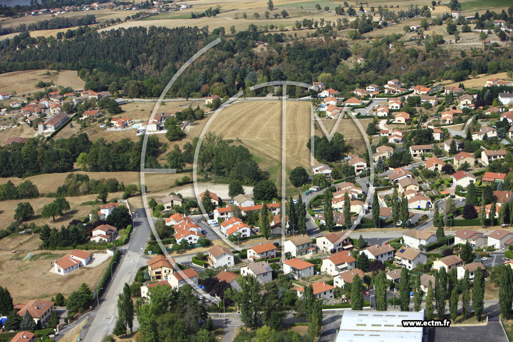 Photo arienne de Monistrol-sur-Loire (Lotissement du Garay)