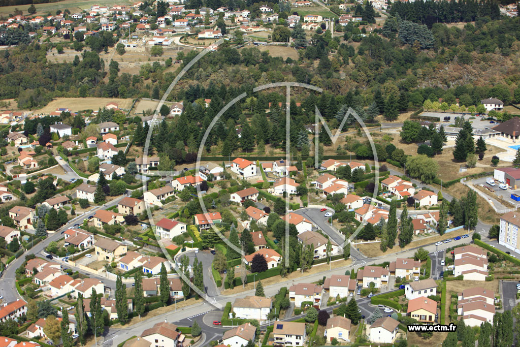 Photo arienne de Monistrol-sur-Loire (Lotissement du Garay)