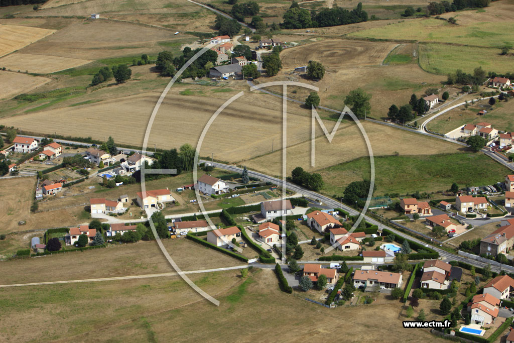 Photo arienne de Monistrol-sur-Loire (Route d'Aurec)